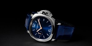 Replique Panerai Luminor Due Piccolo Due Steel 38mm Cadran bleu