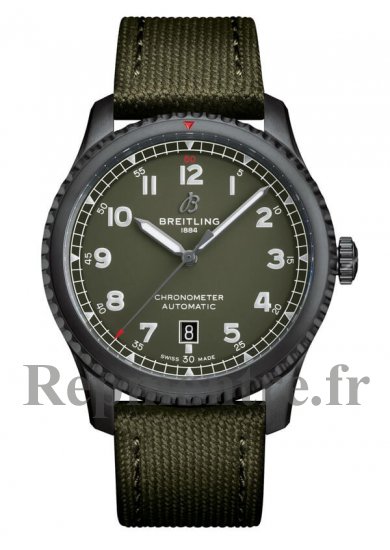 AAA Réplique Montre Breitling Navitimer 8 Automatique 41 Noir Acier Vert M173152A1L1X1 - Cliquez sur l'image pour la fermer