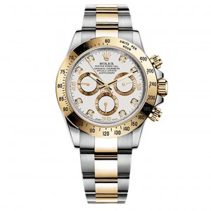 Réplique Rolex Cosmograph Daytona Mere de perle Cadran montre en acier inoxydable