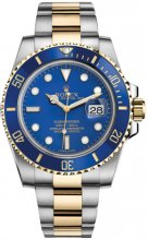 Rolex Submariner Bleu Dial Bleu Ceramic Bezel Automatique Réplique Montre 116613LB