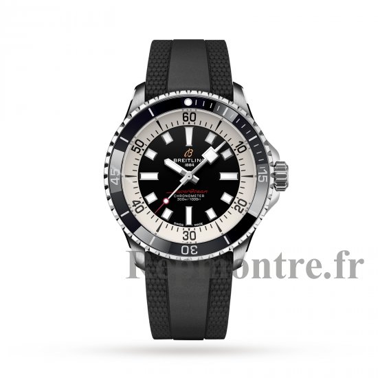 Breitling Superocean Automatique 42 Bracelet en caoutchouc en acier inoxydable Replique montre A17375211B1S1 - Cliquez sur l'image pour la fermer