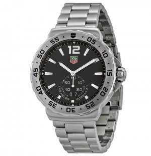 Tag Heuer Formula One Grande Date Noir Dial Inoxydable Acier WAU1112.BA0858