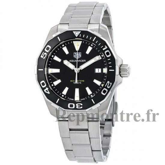 Tag Heuer Aquaracer Quartz Noir WAY111A.BA0928 Homme Réplique Montre - Cliquez sur l'image pour la fermer