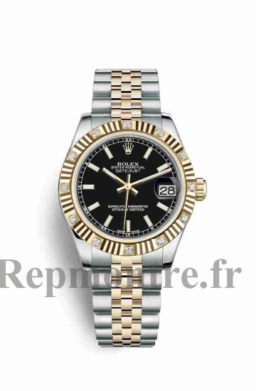 Réplique montre Rolex Datejust 31 Jaune Roles jaune 18 ct 178313 m178313-0001 - Cliquez sur l'image pour la fermer