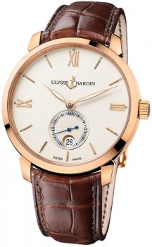 Réplique Ulysse Nardin San Marco classique automatique Small Seconds 40mm 8276-119-2/31