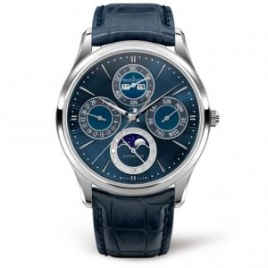 Replique Montre Jaeger-LeCoultre Master Ultra Thin Perpetual Blanc Or 13035E1