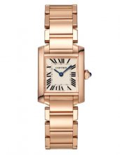 Copie de Cartier Tank Francaise Petit Or Rose WGTA0029