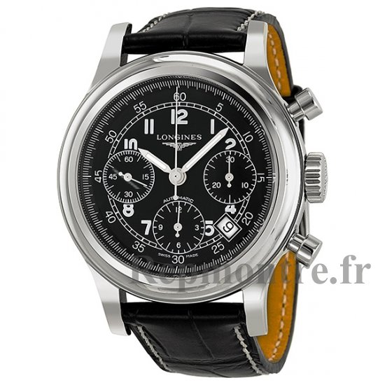 Réplique Longines Heritage Chronographe Hommes Montre L2.745.4.53.4 - Cliquez sur l'image pour la fermer