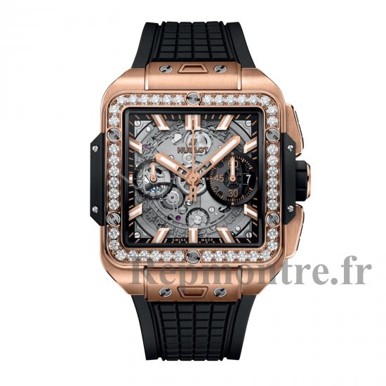 Hublot Square Bang King Or Diamants 42 mm 821.OX.0180.RX.1204 - Cliquez sur l'image pour la fermer