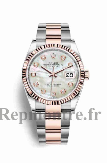 Réplique montre Rolex Datejust 36 Everose Roles 18 ct Everose 126231 m126231-0022 - Cliquez sur l'image pour la fermer