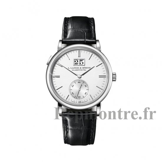 Copie de A. Lange & Sohne 381.026 Saxonia Outsize Date Blanc Or / Argent - Cliquez sur l'image pour la fermer