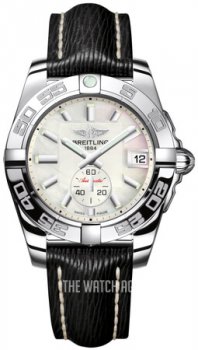qualite superieure Réplique Breitling Galactic 36 Automatique Blanc/Leather A3733012-A716-213X-A16BA.1