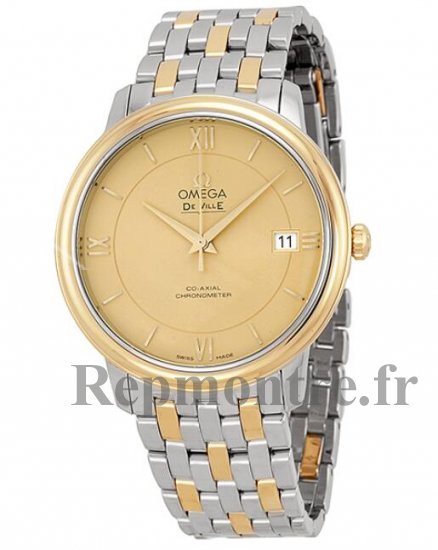 Réplique Omega DeVille Prestige Acier et Jaune Or 424.20.37.20.08.001 - Cliquez sur l'image pour la fermer