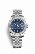 Réplique montre Rolex Datejust 31 Blanc Roles blanc 178384 m178384-0029
