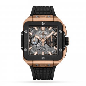 Hublot Square Bang Unico King Or Ceramique 42 mm Replique montre pour homme 821.OM.0180.RX