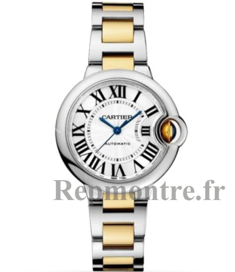 Replique Cartier Ballon Bleu Automatique Argent Dial Dames W2BB0029 - Cliquez sur l'image pour la fermer