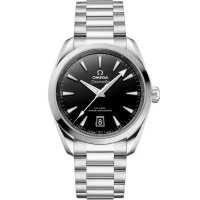 Omega Seamaster Aqua Terra 150M Master Chronometer 38 Bracelet en acier inoxydable noir 220.10.38.20.01.004
