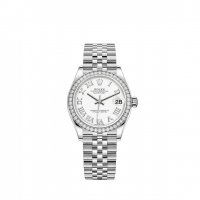 Réplique Rolex Datejust 31 White Rolesor Oystersteel 18 ct gold M278384RBR-0014