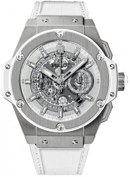 Réplique Hublot King Power Unico Titanium White 48mm 701.NE.0127.GR