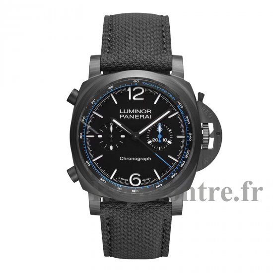 Panerai Luminor Chronographe Carbotech 44 mm Copie montre pour homme PAM01219 - Cliquez sur l'image pour la fermer
