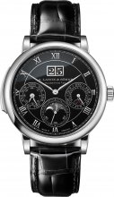 A.Lange&Sohne Saxonia Repetition Minutes Platine Perpetuelle email Noir 607.091FE
