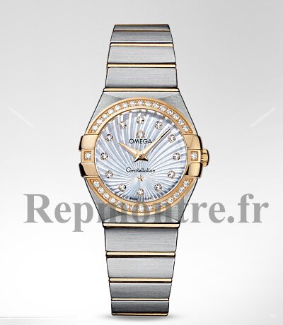 Réplique Omega Constellation Dames Montre 123.25.27.60.55.004 - Cliquez sur l'image pour la fermer