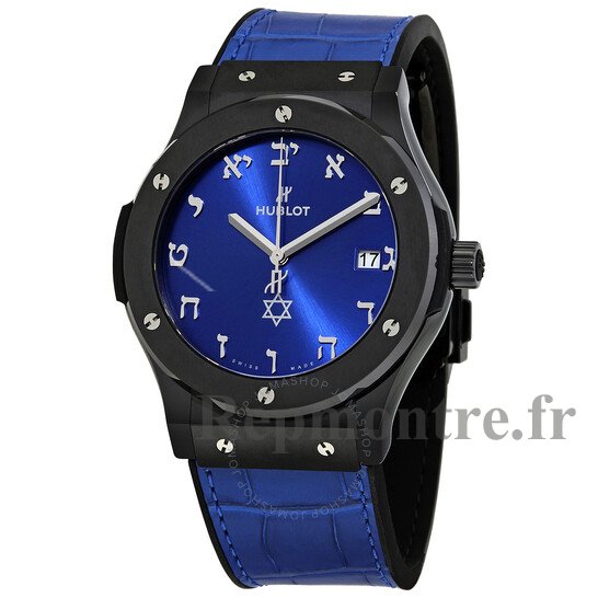 Replique Hublot Classic Fusion Israel 70th Anniversary Edition Blue 511.CM.7170.LR.ISL18 - Cliquez sur l'image pour la fermer