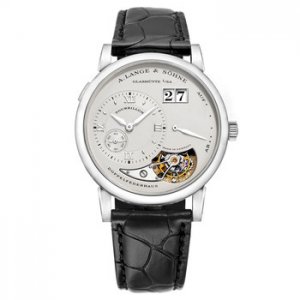 Réplique A.Lange & Sohne Lange 1 Tourbillon Manuel Platine 704.025