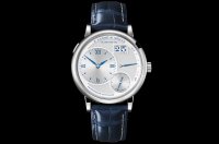 Replique A. Lange and Sohne Lange 1 25th Anniversary 191.066 18k WG Half Hunter LIMITED