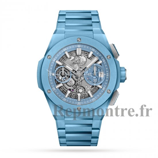 Hublot Big Bang Integrated Sky Blue Ceramic 42mm Replique montre pour homme 451.EX.5120.EX - Cliquez sur l'image pour la fermer