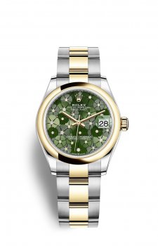 Replique Montre Rolex Datejust 31 OysterAcier and Jaune Or M278243-0031