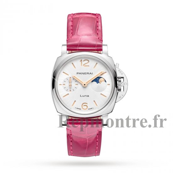 Panerai Luminor Due Luna Moonphase 38mm Montre Replique Femme Rose PAM01180 - Cliquez sur l'image pour la fermer