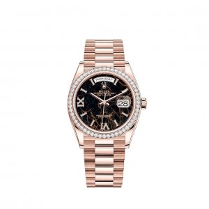 Replique Rolex Day-Date 36 montre 18 ct Everose gold M128345RBR-0044