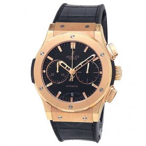 Replique Hublot Classic Fusion Chronograph automatique Black Dial Men's 521.OX.1181.RX