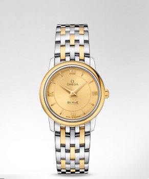 Réplique Omega De Ville Prestige Quartz 27.4mm Montre 424.20.27.60.08.001
