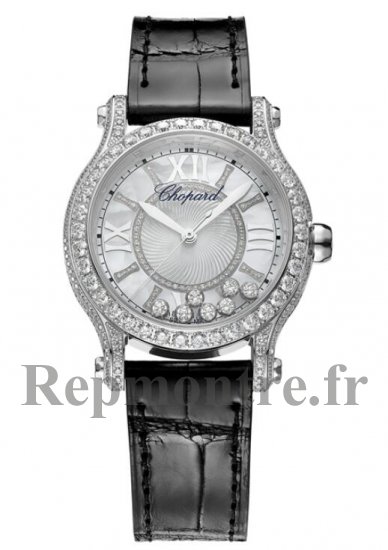 Replique Chopard Happy Sport Mother of Pearl Guilloche Dial Ladies 274891-1008 - Cliquez sur l'image pour la fermer