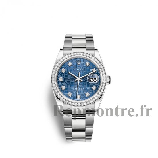 AAA Réplique Montre Rolex Datejust 36 Oystersteel M126284RBR-0004 - Cliquez sur l'image pour la fermer