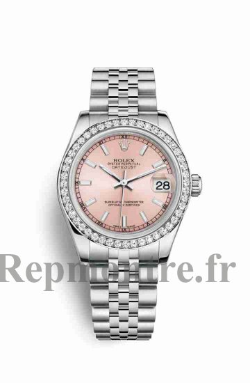 Réplique montre Rolex Datejust 31 Blanc Role blanc 178384 - Cliquez sur l'image pour la fermer