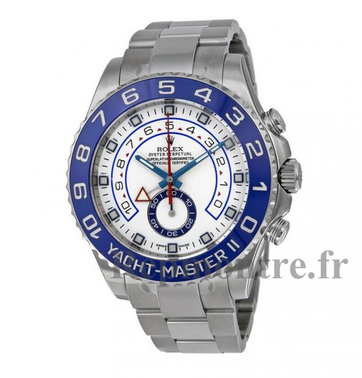 Réplique Rolex Yacht-Master II Blanc Cadran Inoxydable Acier Oyster 116680 - Cliquez sur l'image pour la fermer