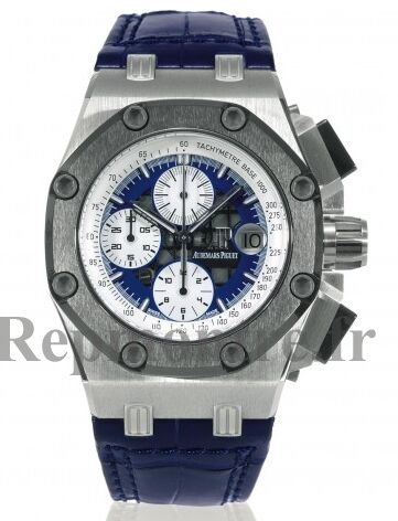 Réplique Audemars Piguet Blue Dial Crocodile Leather Strap Chronographe montre 26078PO.OO.D018CR.01 - Cliquez sur l'image pour la fermer