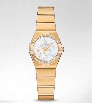 Réplique Omega Constellation Quartz 24MM Dames Montres 123.55.24.60.05.001