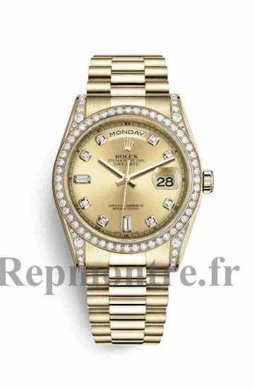 Réplique montre Rolex Day-Date 36 jaune 18 ct en semble de cosses 118388 m118388-0019 - Cliquez sur l'image pour la fermer