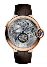 Cartier Ballon Bleu Flying Tourbillon Second Time Zone 18 kt or rose W6920045