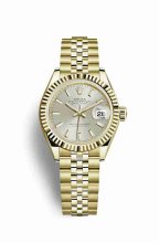 Réplique montre Rolex Datejust 28 jaune 18 ct 279178 m279178-0006