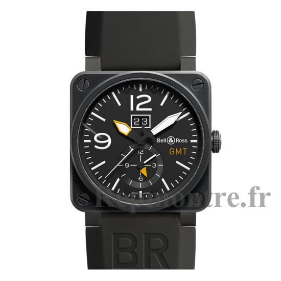 Réplique Bell & Ross Aviation BR 03-51 GMT Carbon Montre - Cliquez sur l'image pour la fermer