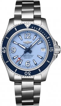 AAA Réplique Montre Breitling Superocean Automatique 36 Acier - Bleu A17316D81C1S1