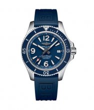 Copie Breitling Superocean Automatique 42 Cadran Bleu Bracelet Caoutchouc Homme A17366D81C1S1