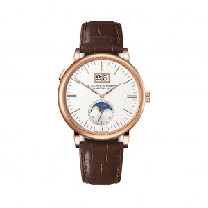 Replique A. Lange & Sohne SAXONIA MOON PHASE en 18 carats Or rose 384.032