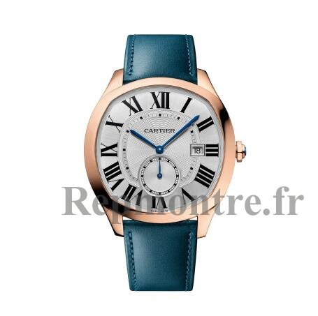 Replique Cartier Drive De Cartier Automatique Or Rose Argent Cadran hommes WGNM0021 - Cliquez sur l'image pour la fermer