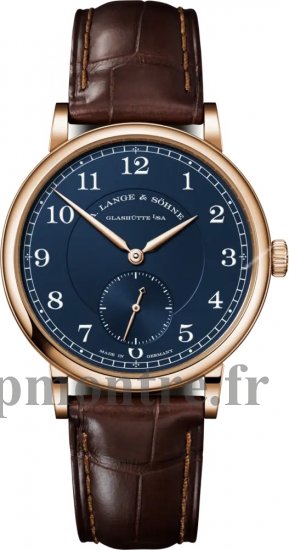 A.Lange&Sohne 1815 34 Or Rose Bleu 220.037 - Cliquez sur l'image pour la fermer